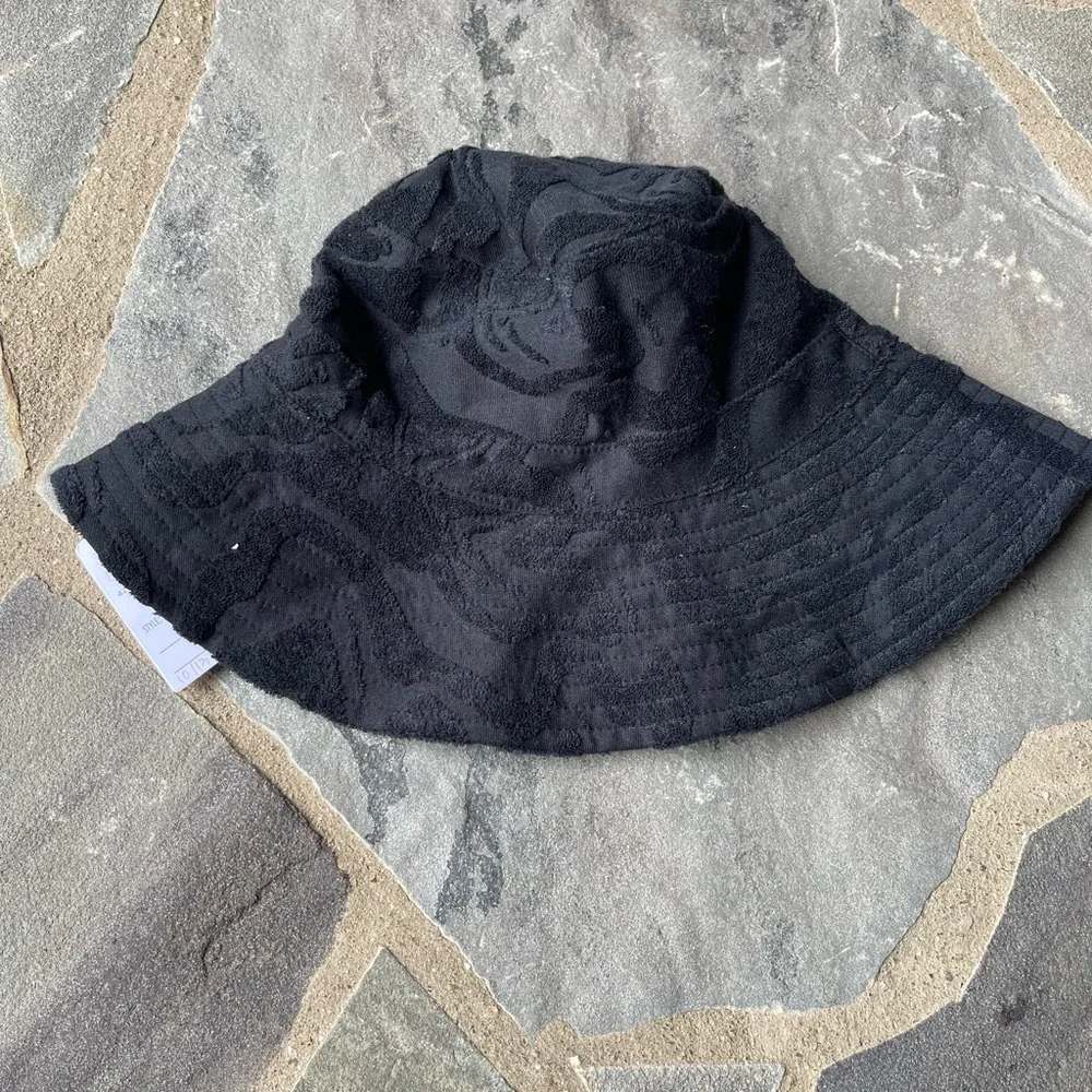 Anthropologie-Terry Cloth Bucket Hat